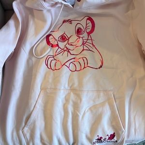Pink Disney hoodie